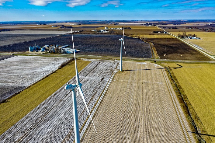 Ukraine announces the construction of more than 800 MW of wind generation in 2025.