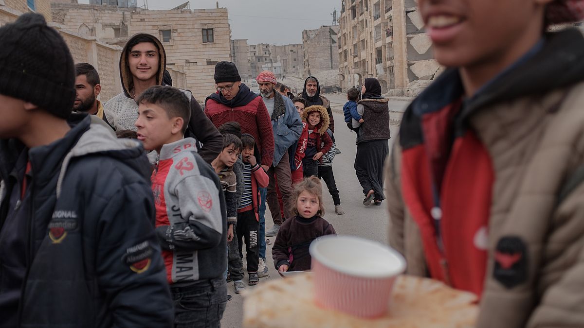 In war-torn Aleppo, a glimmer of hope appears among the ruins