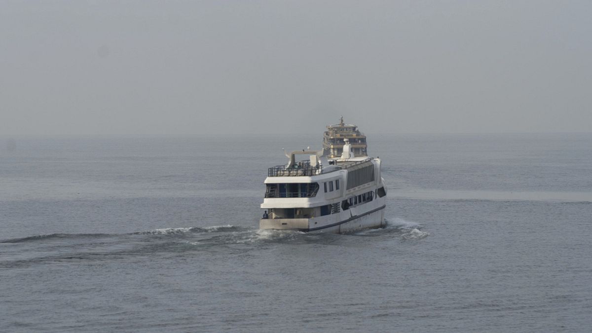 Dozens dead after overloaded ferry capsizes on river in DR Congo