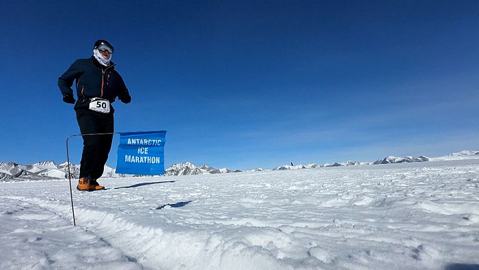 The Antarctic Ice Marathon is the southernmost race in the world