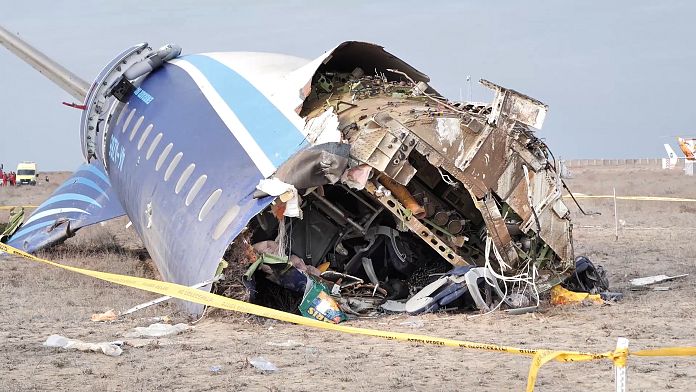 Kazakhstan regional governor visits site of Azerbaijan Airlines plane crash