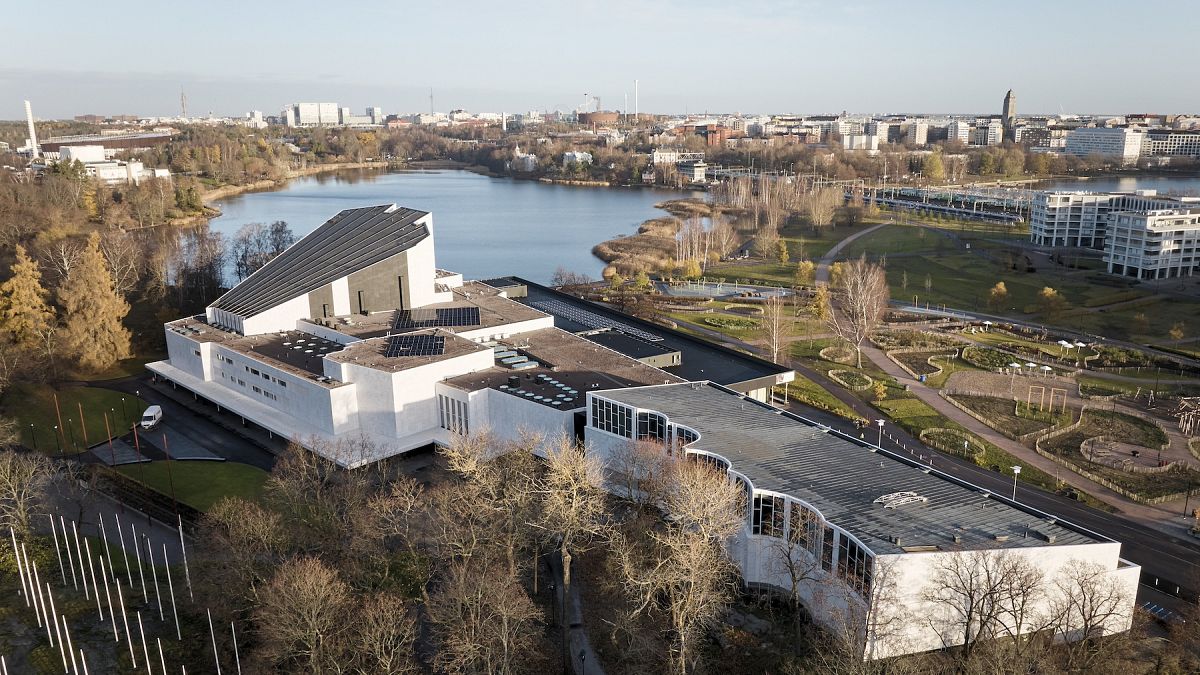 Helsinki landmark Finlandia Hall reopens after three-year renovation