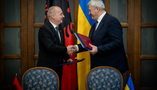 Sybiha announces opening of Albanian Embassy in Ukraine