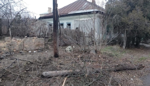 Russians attacked Nikopol district with drones during day, there are damages