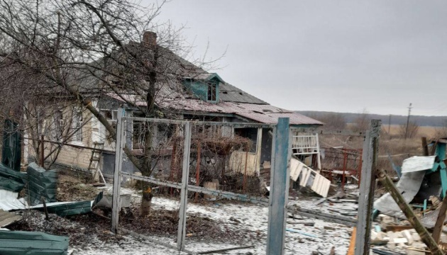 Destruction in Kupiansk community as result of yesterday’s hostile shelling