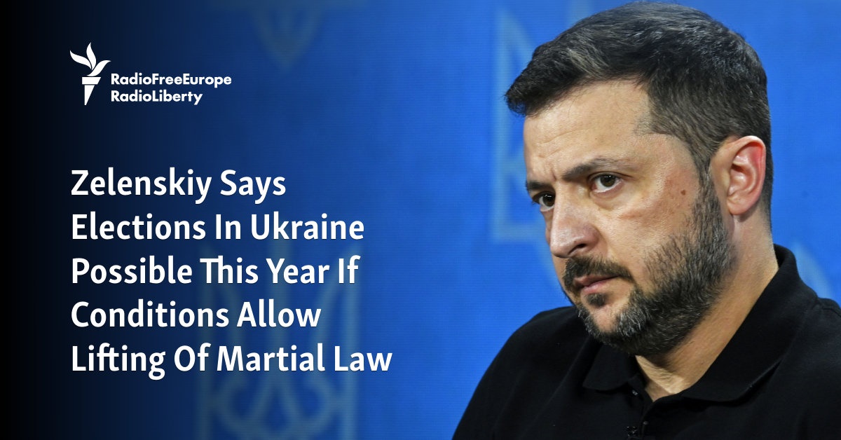 Ukraine Elections Possible This Year If Martial Law Ends