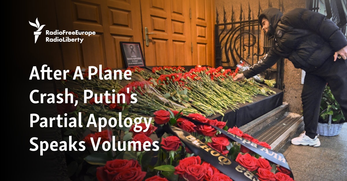 After A Plane Crash, Putin’s Partial Apology Speaks Volumes