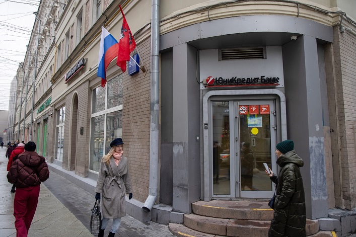 The EU’s new Russian sanctions will sever 13 additional Russian banks from SWIFT.