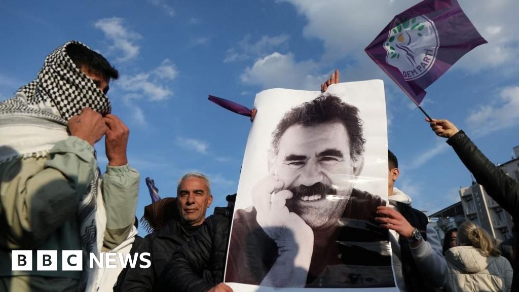 Jailed Kurdish PKK leader Ocalan issues call to lay down arms