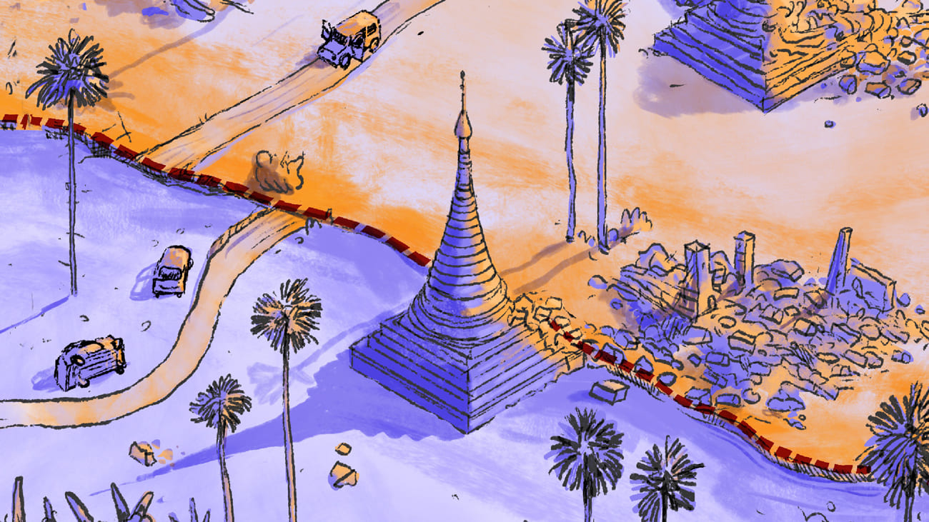 How a ‘supershear’ quake tore through Myanmar