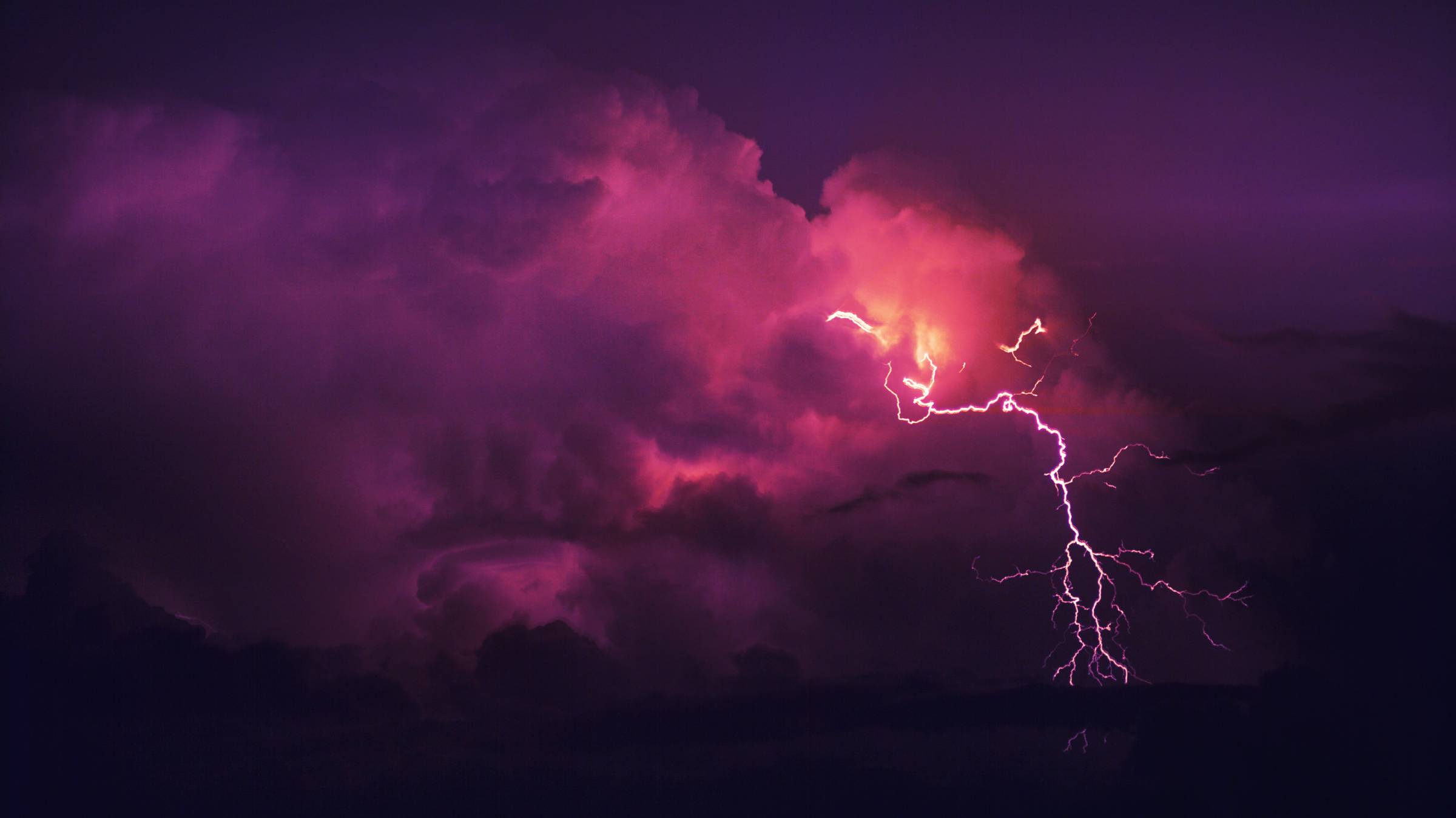 Dazzling video shows rare ‘red lightning’ exploding over Tibet