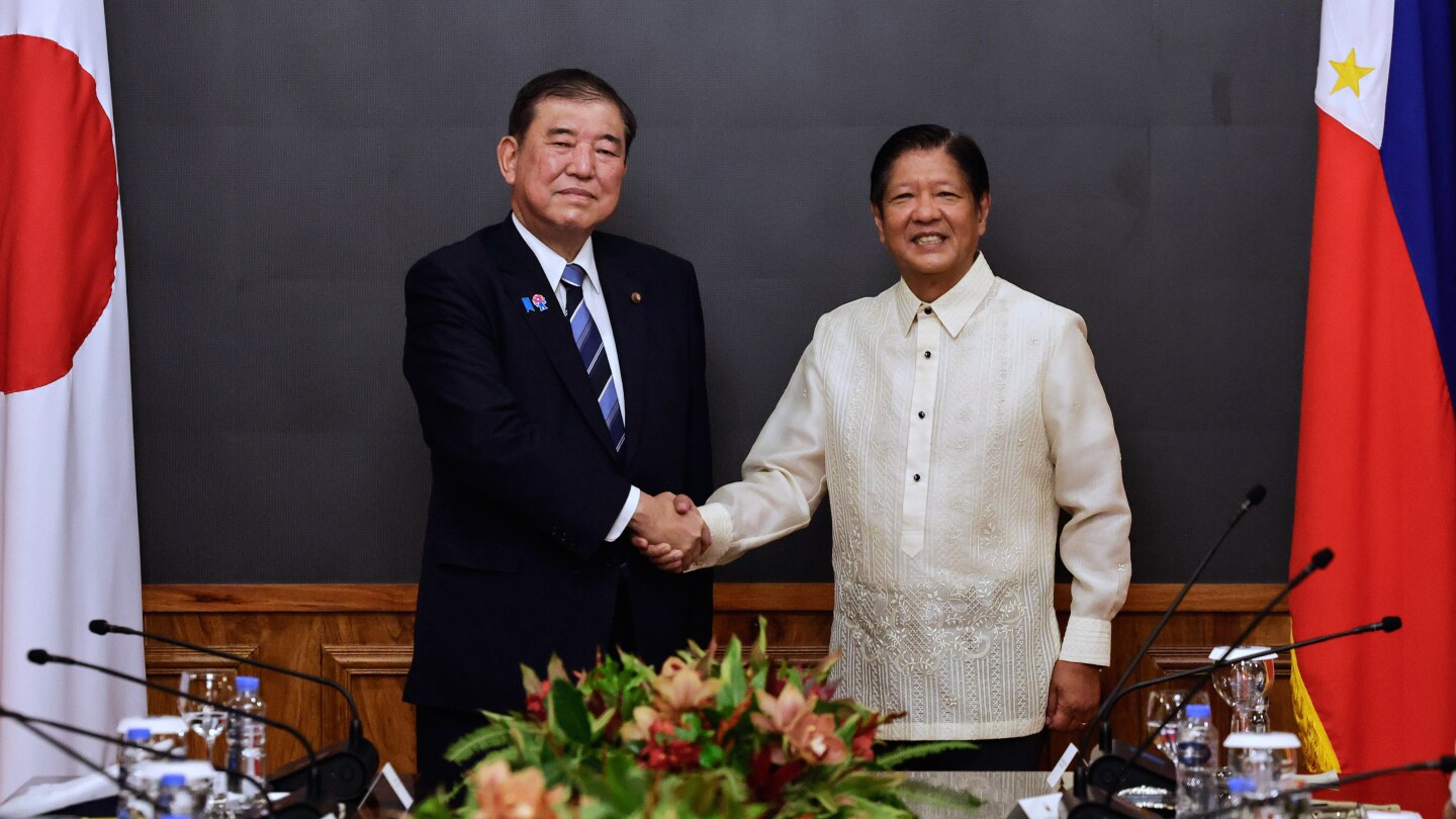 Japan and Philippines to start talks on 2 defense pacts in the face of China’s growing aggression