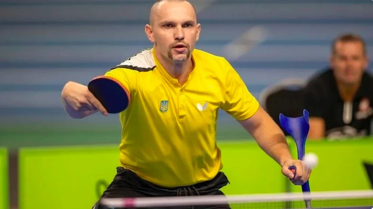 Ukraine’s Viktor Didukh wins gold in five-set match in table tennis at 2024 Paralympic Games