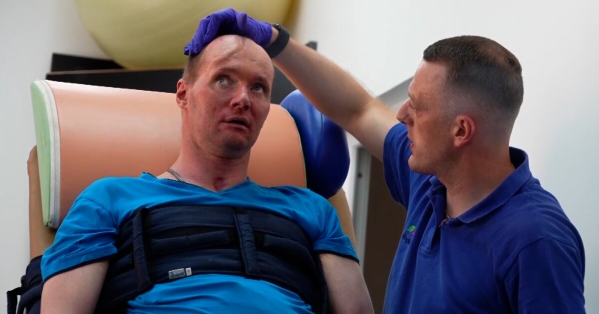 Ukrainian Soldier Regains Speech After Losing Part Of His Skull