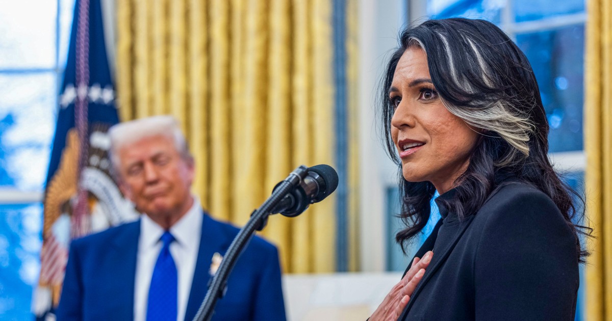 Gabbard considering ways to revamp Trump’s intelligence briefing