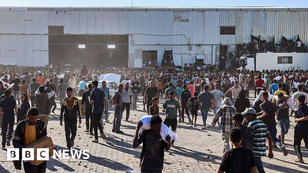 Gaza warehouse broken into by ‘hordes of hungry people’ says WFP