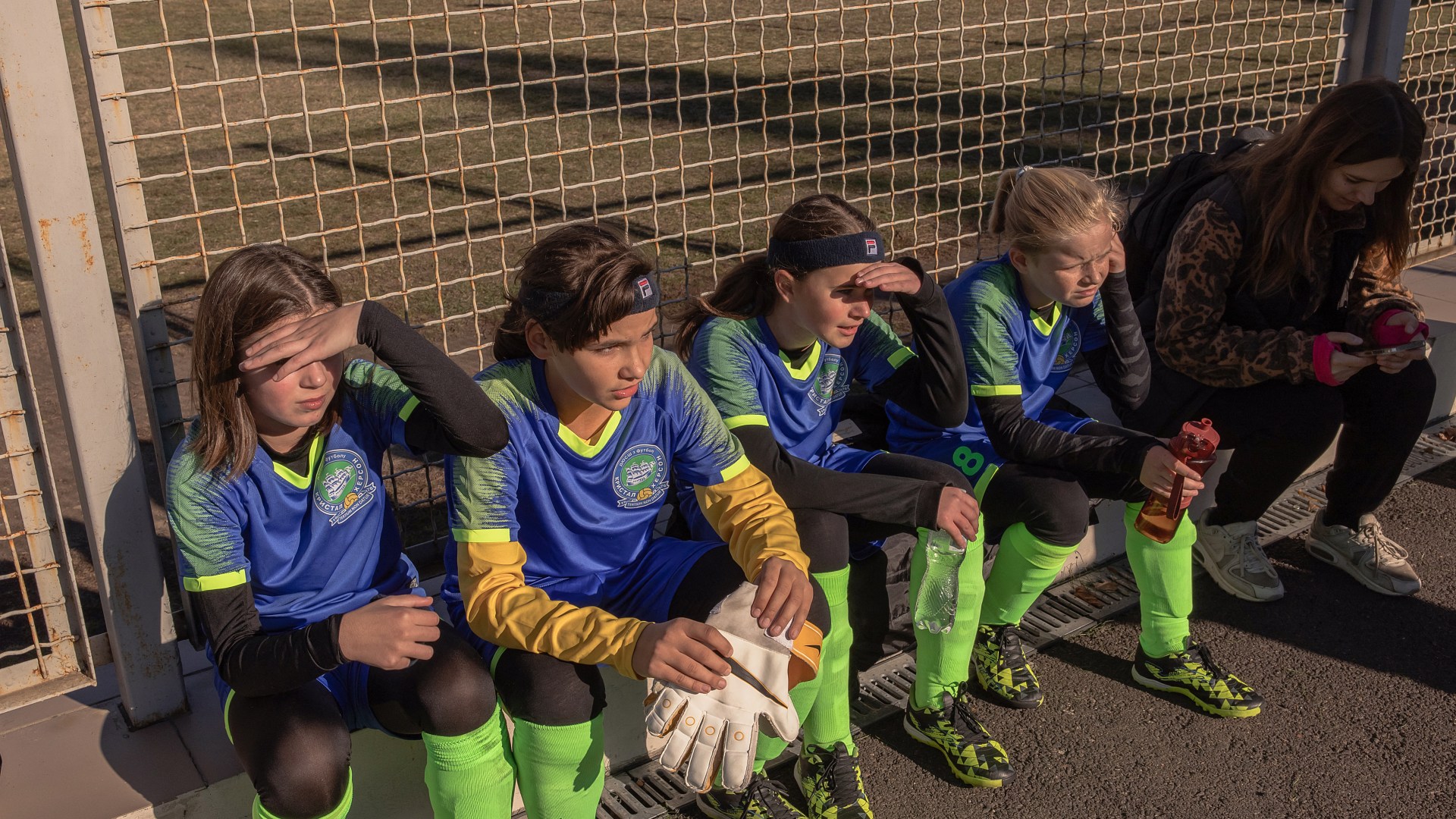 Incredible bravery of ‘warrior’ girls football team who play as they dodge drones in Ukraine’s most dangerous city