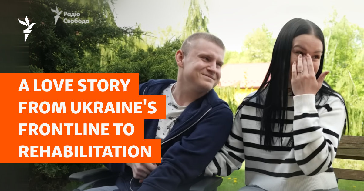 A Love Story From Ukraine’s Front Line To Rehabilitation