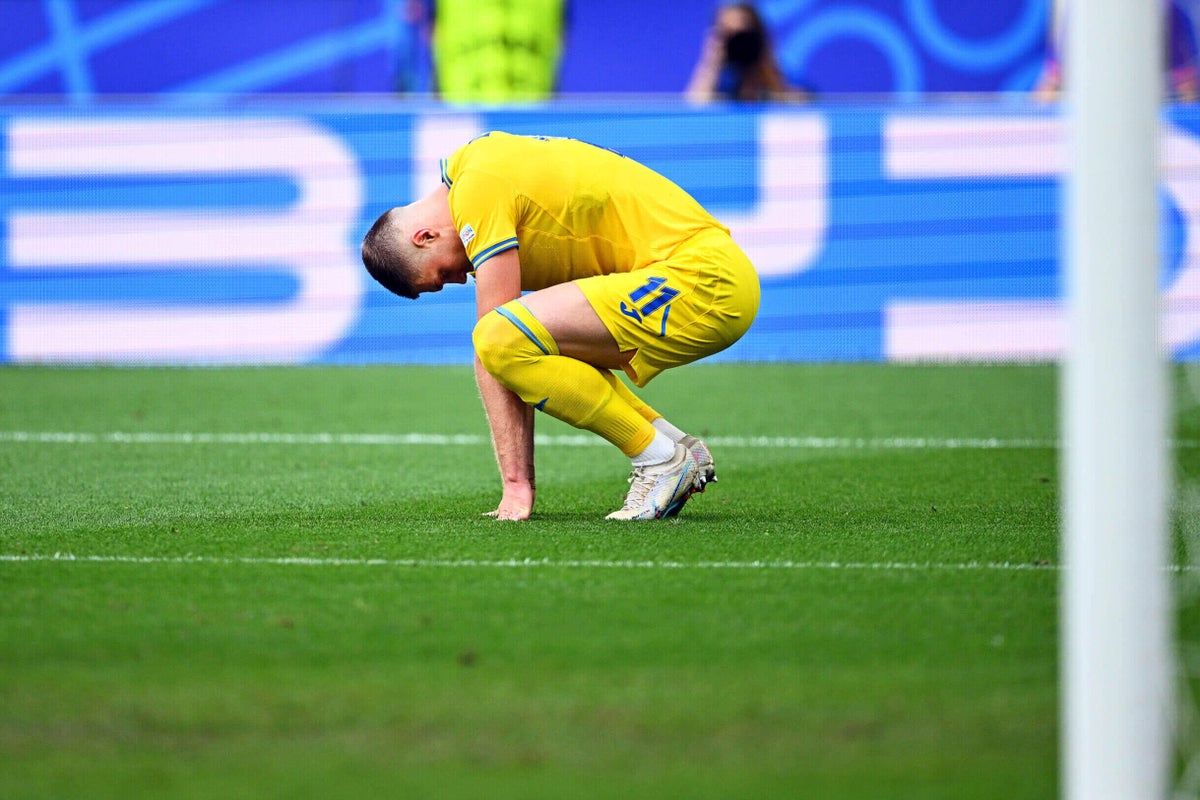 Ukraine 0 Belgium 0: Qualified success for Belgians, heartbreak for Ukraine