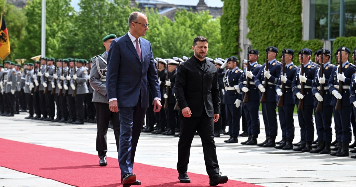 Merz, Zelenskyy Accuse Putin Of Stalling On Cease-Fire Efforts