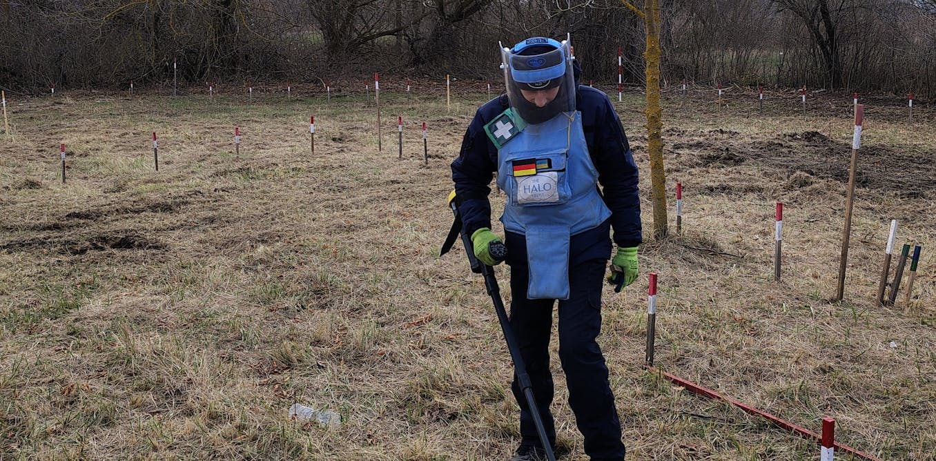 Ukraine is the world’s most heavily mined country. Meet some of the people cleaning up this deadly mess