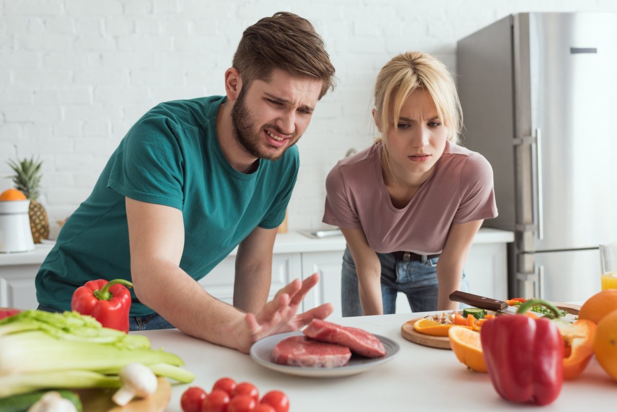 Vegetarians react to eating meat like they would to eating poop, study suggests