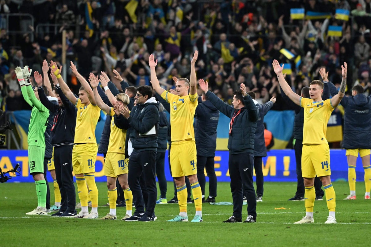 Ukraine qualify for Euros after beating Iceland; Georgia to debut at tournament after win over Greece