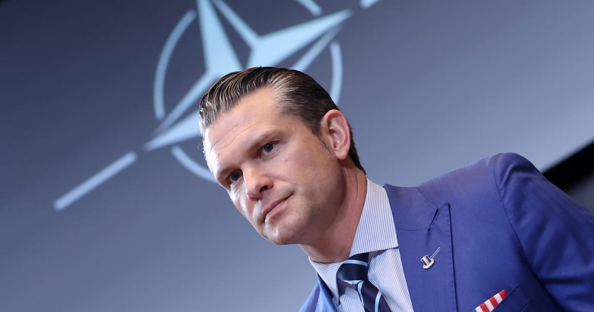 NATO allies cannot rely on America for their defense, warns US defense chief – POLITICO