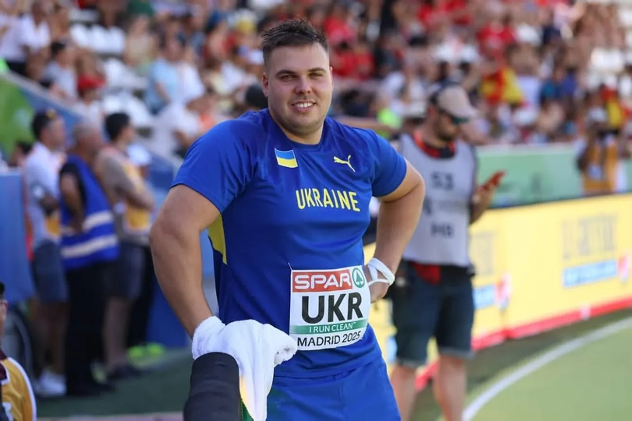 Ukrainian hammer thrower Kokhan won gold at the European Championship with a record