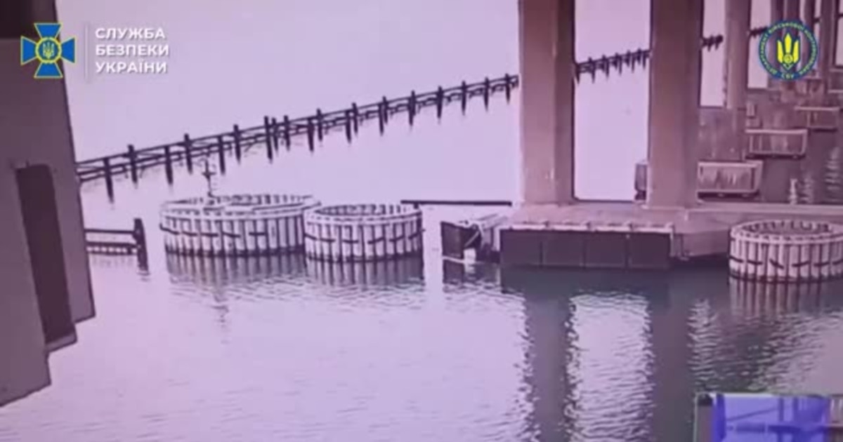 Ukraine Claims Attack On Kerch Bridge, Key Link Between Russia And Annexed Crimea