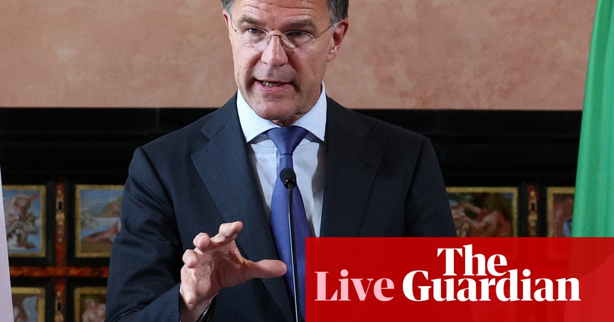 Nato secretary general says Europe needs to ‘ramp up defence spending’ as foreign ministers meet in Rome – as it happened | Ukraine