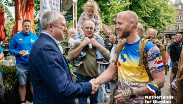Veterans set off from The Hague to Ukrainian border to raise money for Ukraine’s Army