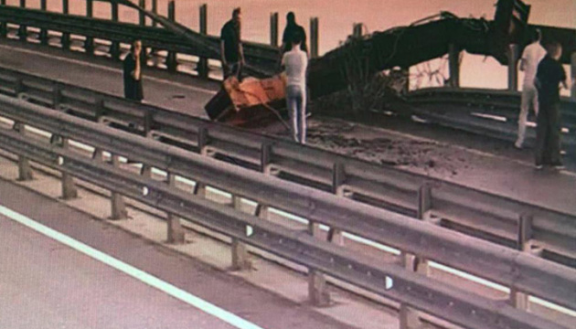 Crimean Bridge hit underwater in third attack