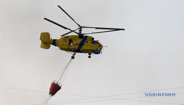 Ukraine’s HUR aircraft used to tackle aftermath of overnight attack in Kyiv