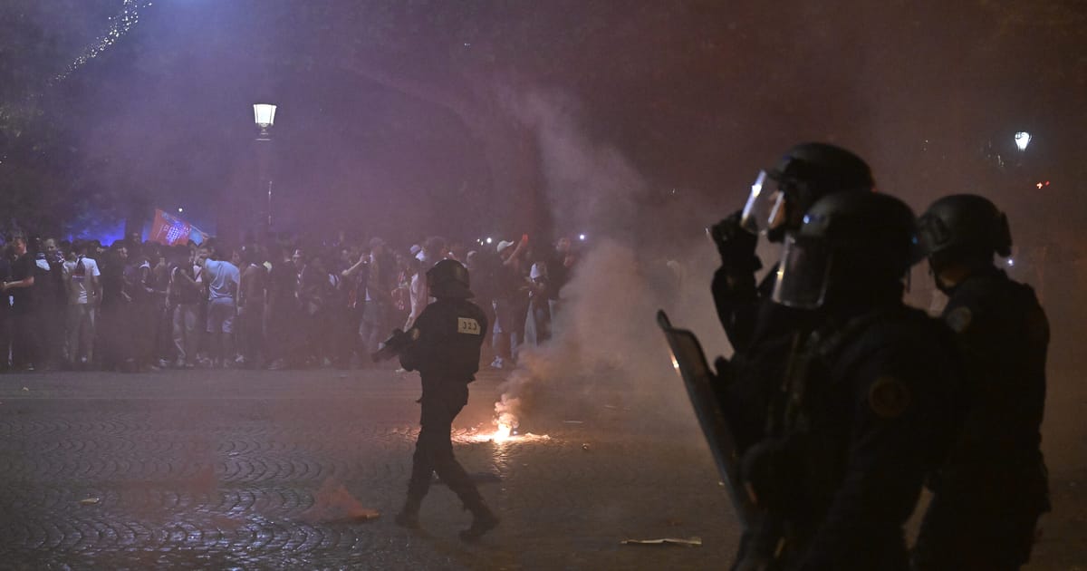 2 dead, hundreds arrested in France in Champions League celebrations – POLITICO