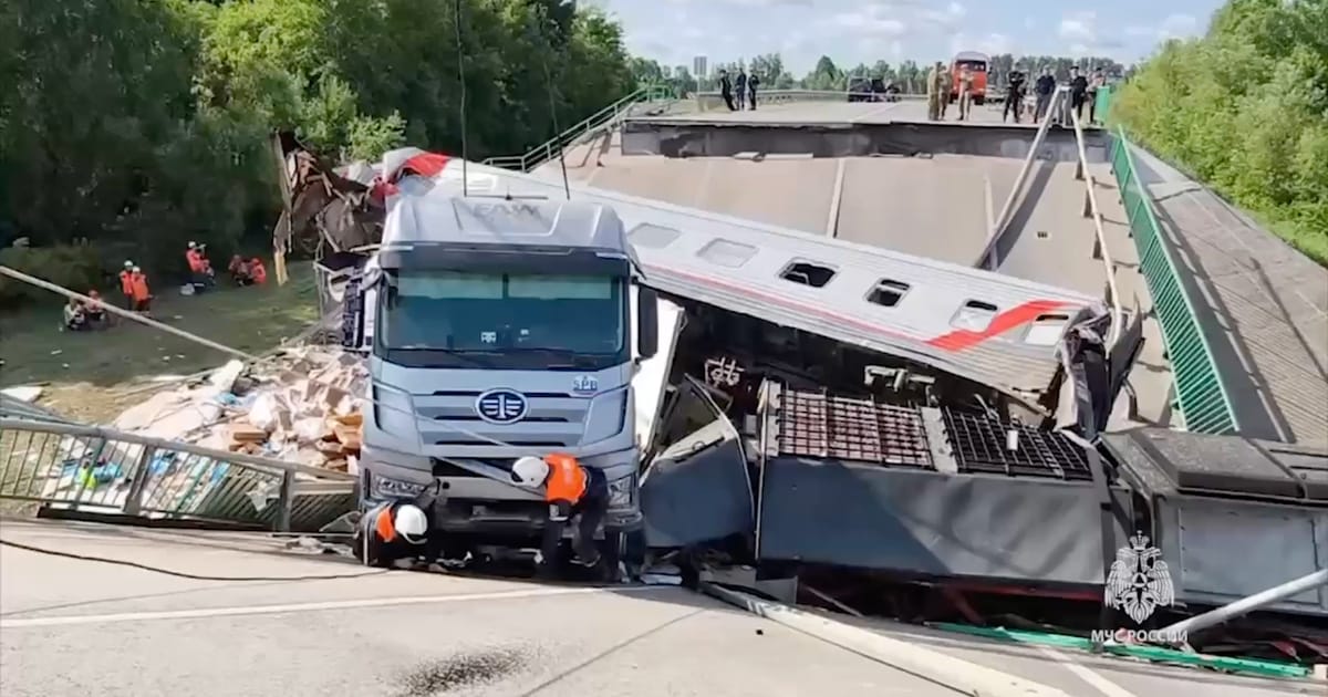 Bridge blasts in Russian regions bordering Ukraine ahead of planned peace talks – POLITICO