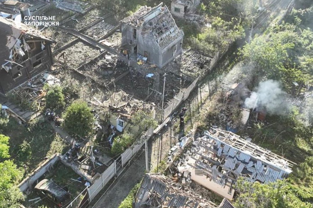 Russia launches largest nighttime drone strike of the war, targets Dnipro with missiles