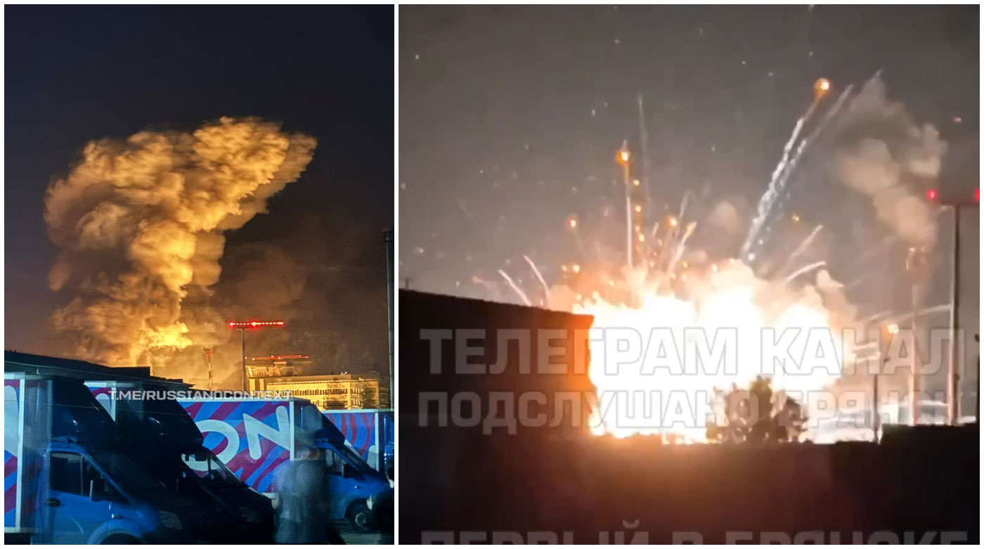 Mi-8 military helicopter blown up, Mi-35 wrecked as Ukraine hits Russia’s Bryansk airport, media says