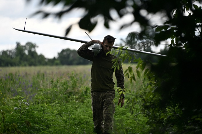 Ukraine, with sufficient funding, can manufacture around eight million drones each year.