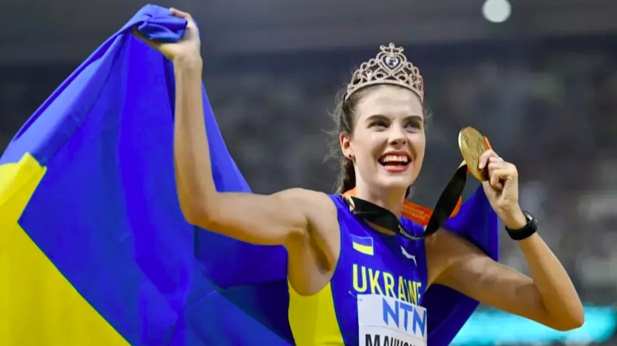 Ukraine’s Mahuchikh named world’s best female athlete of the year