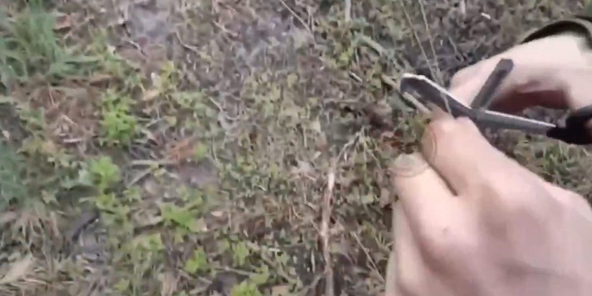 Russian Soldiers Used Scissors to Down a Ukrainian Fiber-Optic Drone