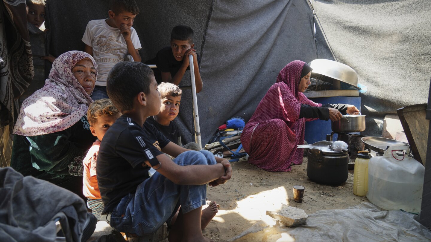 Gaza marks the start of Eid with prayers in the rubble as food grows scarce