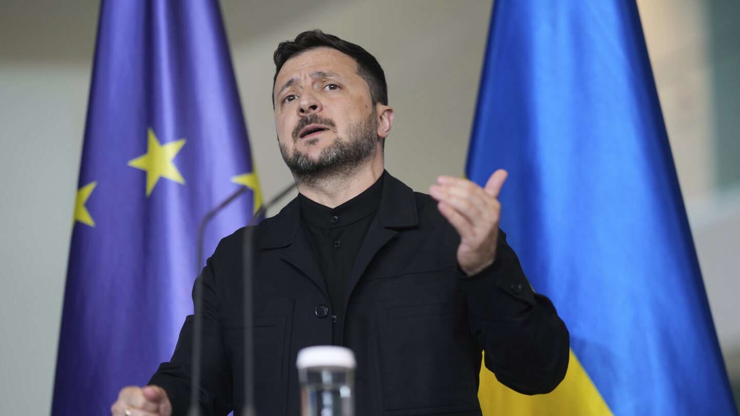 Ukraine says Russia launched the biggest number of drones in the 3-year war