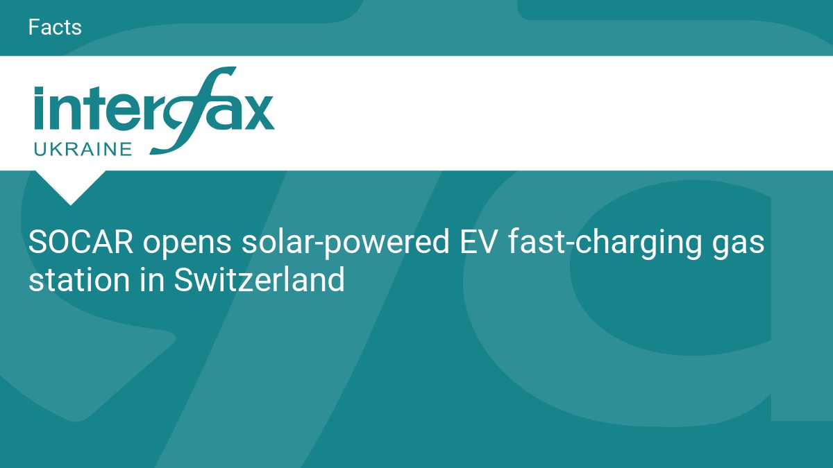 SOCAR opens solar-powered EV fast-charging gas station in Switzerland