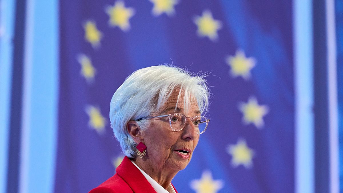 Lagarde says ECB ‘will not rest’ as eurozone inflation hits 2% in June