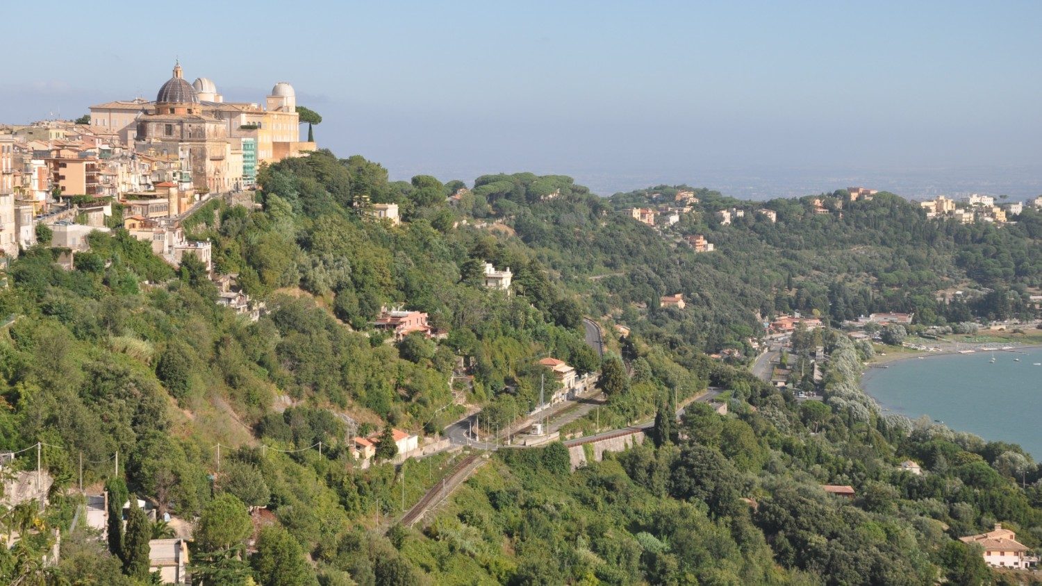 Pope Leo visits Castel Gandolfo ahead of his summer holiday