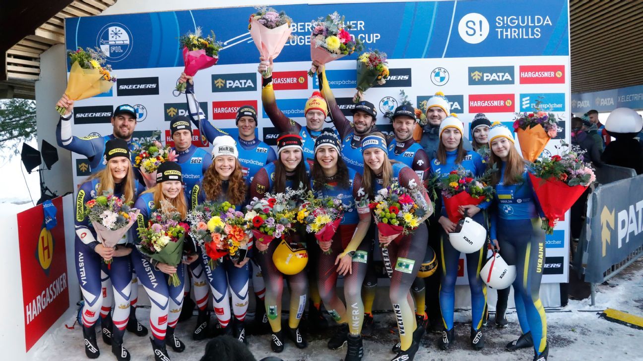 Ukraine wins first World Cup luge medal since 2009