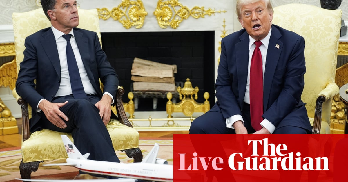 Trump ‘disappointed, but not done’ with Putin as he backs Nato on Ukraine – Europe live | US news