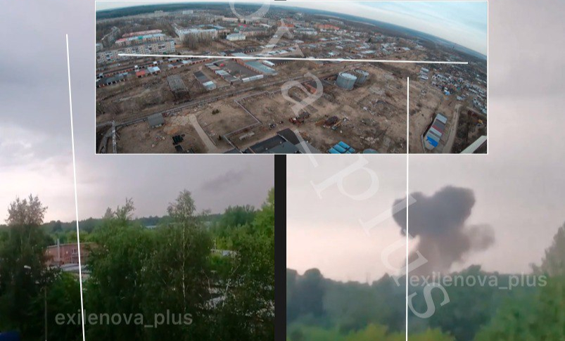 Ukrainian Drones Crash Into Russian Oil Plant, Target Military-Linked Factory Near Moscow