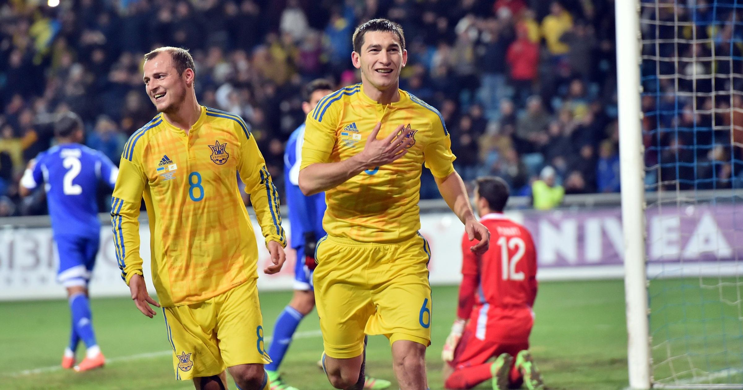 Stepanenko gives Euro hopefuls Ukraine warm-up win